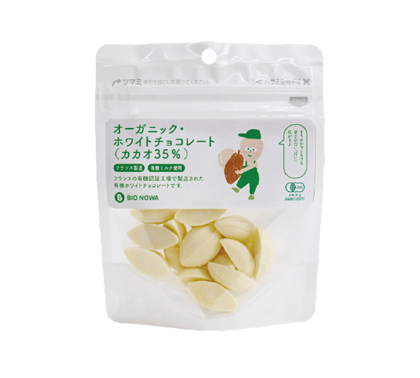 BIONOWA オーガニック・ホワイトチョコレート（カカオ35%）