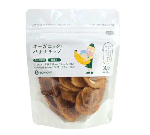 BIONOWA オーガニック・バナナチップ